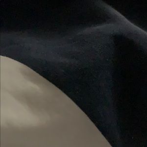 Blue and white linen